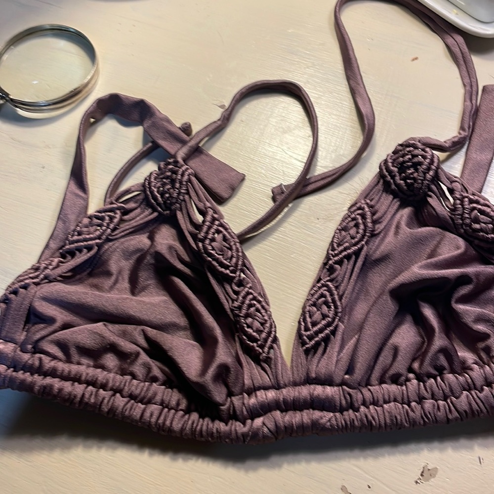 Lavendar Swim Suit Top by Exilaration